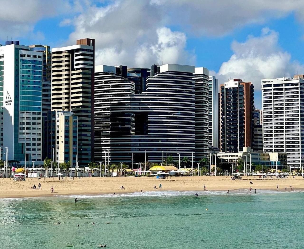 포르탈레자 Landscape Beira Mar - Lindo, Luxo, Frente Mar 빌라 외부 사진